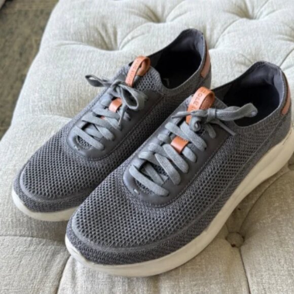 Cole Haan Grand 360 Men's‎ size 12 Zerogrand Omni Lace-Up Sneaker Gray - Picture 1 of 5